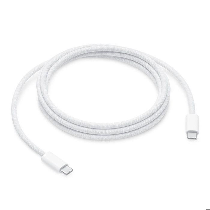 Apple Cable USB Tipo C 2m - Tejido, Carga Rápida 240W, Compatible con USB 2.0 2