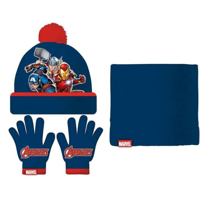 Set Gorro Guantes Y Buff Infantil Safta Navidad Avengers Set Gorro Guantes Y Buff Infantil Safta Navidad Avengers