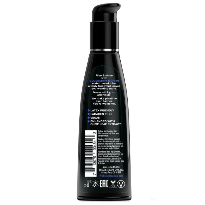 Lubricante Wicked Sensual Care Arándano 120 ml 2 Lubricante Wicked Sensual Care Arándano 120 ml 2