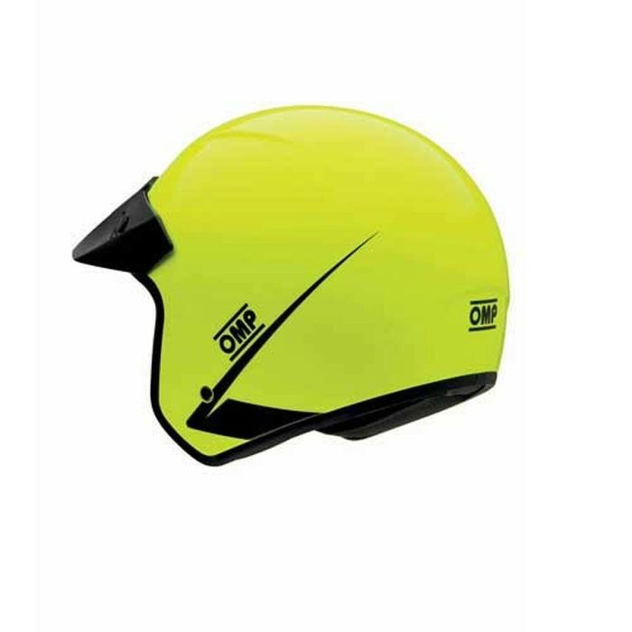 Casco OMP star Amarillo Blanco S 2