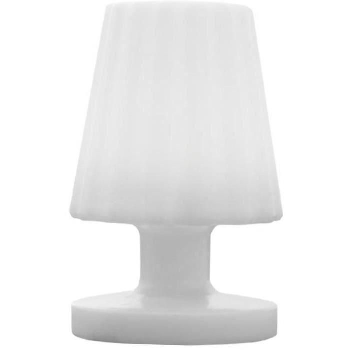 Mini lámpara de mesa inalámbrica - LUMISKY - LADY MINI - H22 cm - Recargable - LED blanco cálido 2