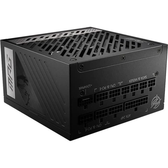 MSI MSI4719072972189 Bloque de potencia MPG A850G PCIE5 850V 50-60Hz 2