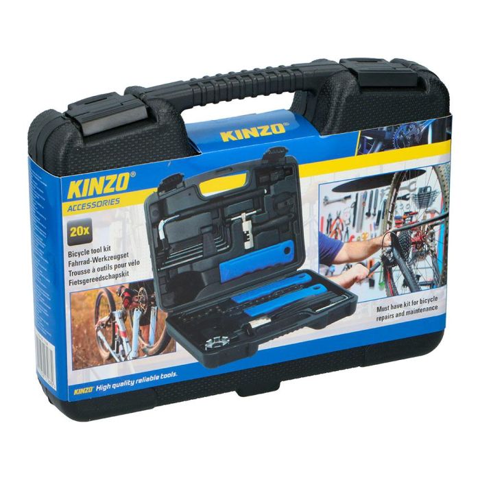 Kit para reparación y mantenimiento de bicicletas, 20 piezas 1 Kit para reparación y mantenimiento de bicicletas, 20 piezas 1
