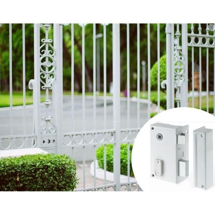 Yale YAV37D Cerradura Vertical de Superficie con Rodillo Derecho - Blanca - Incluye 2 Llaves - Para Rejas y Portones 3 Yale YAV37D Cerradura Vertical de Superficie con Rodillo Derecho - Blanca - Incluye 2 Llaves - Para Rejas y Portones 3