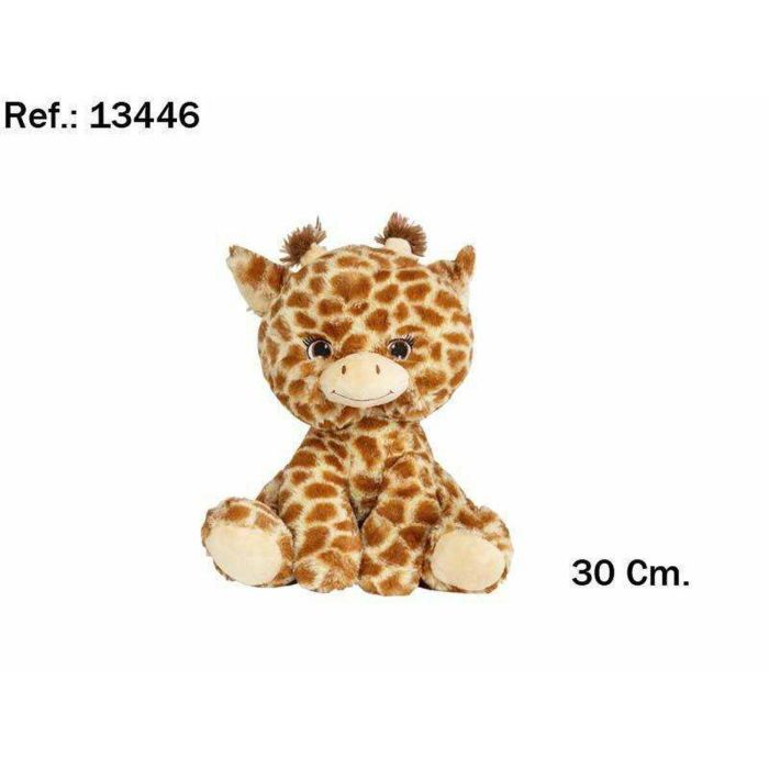 Peluche jirafa sentada 30 cm. 2 Peluche jirafa sentada 30 cm. 2