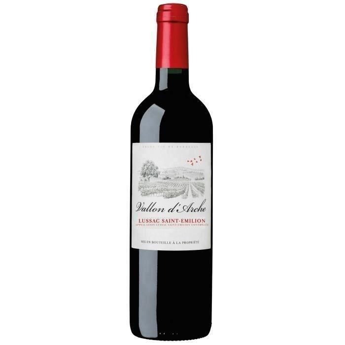 Vallon d'Arche 2022 Lussac Saint-Emilion - Vino tinto Burdeos