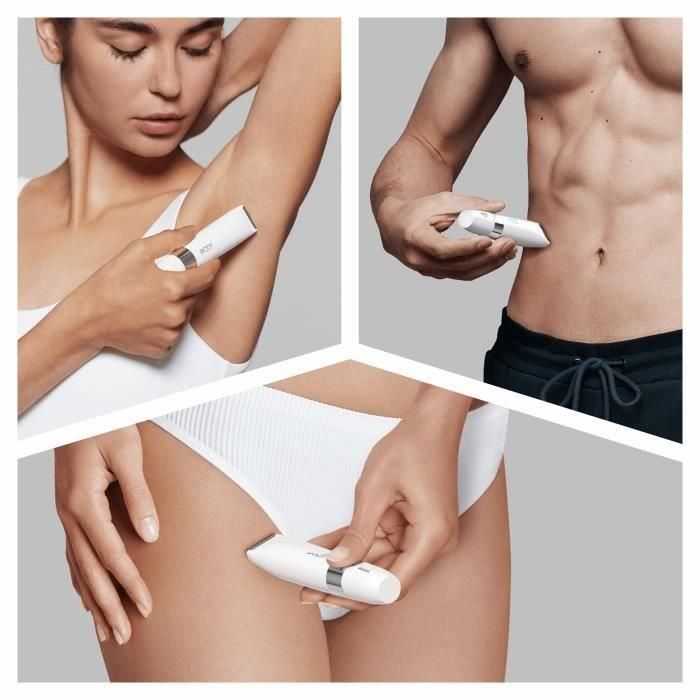 Depiladora Eléctrica Braun BS1000 Blanco Unisex Suave 5 Depiladora Eléctrica Braun BS1000 Blanco Unisex Suave 5