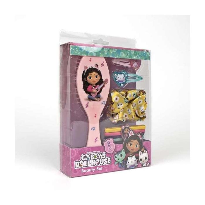 Cerdá Set de Accesorios de Belleza Infantil Casa de Gabby, 8 Piezas para Niñas +3 Años, Color Rosa Cerdá Set de Accesorios de Belleza Infantil Casa de Gabby, 8 Piezas para Niñas +3 Años, Color Rosa