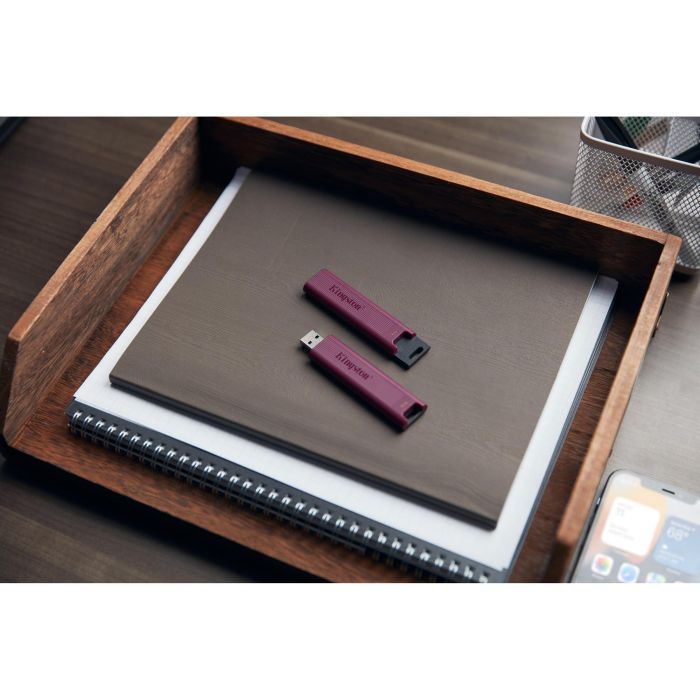 Kingston Unidad Flash USB DataTraveler Max 1000 GB USB Tipo A 3.2 Gen 2 Rojo DTMAXA/1TB 5 Kingston Unidad Flash USB DataTraveler Max 1000 GB USB Tipo A 3.2 Gen 2 Rojo DTMAXA/1TB 5