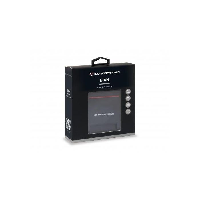 Conceptronic Lector de Tarjeta DNIe USB 2.0 - Compatible con eID, DNIe, ISO7816 Clase A/B/C, Windows, Mac OS X 2
