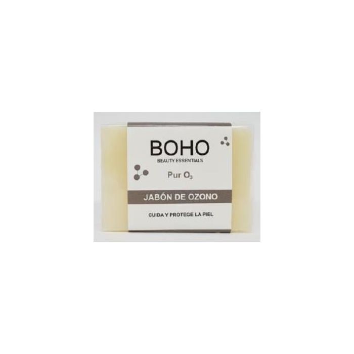 BOHO Jabón en Pastilla Ozonizado con Aceites de Oliva y Girasol Pur O3 100g para Manos
