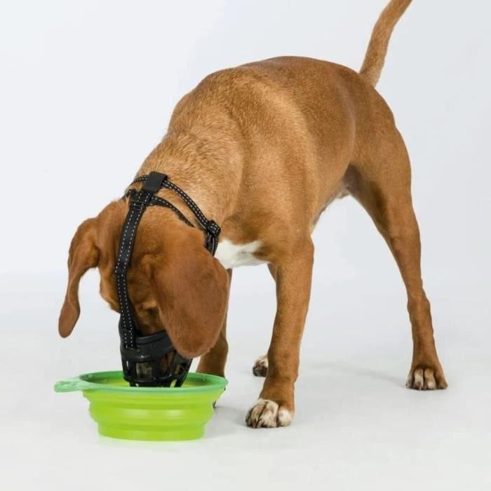 TRIXIE Muzzle Bozal Flex - Goma - Talla M/L - Negro 5 TRIXIE Muzzle Bozal Flex - Goma - Talla M/L - Negro 5