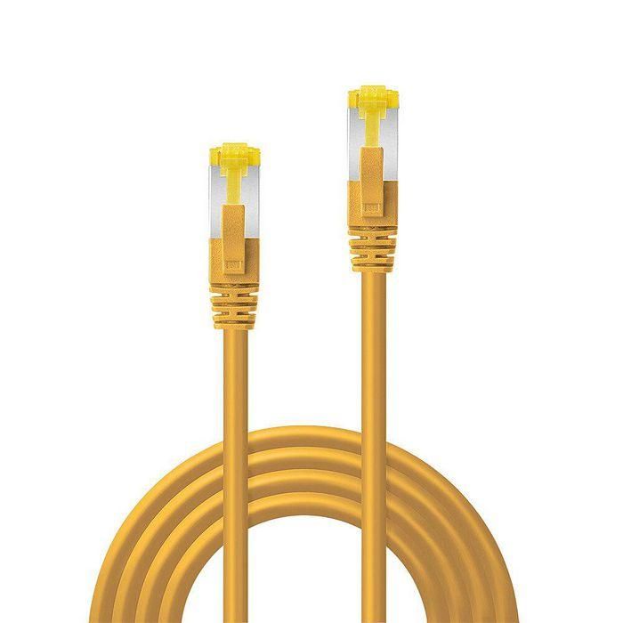 Lindy Cat.6A, S/FTP, RJ45, Male/Male, 600MHz, Copper, 26AWG, Yellow, 3m 1 Lindy Cat.6A, S/FTP, RJ45, Male/Male, 600MHz, Copper, 26AWG, Yellow, 3m 1