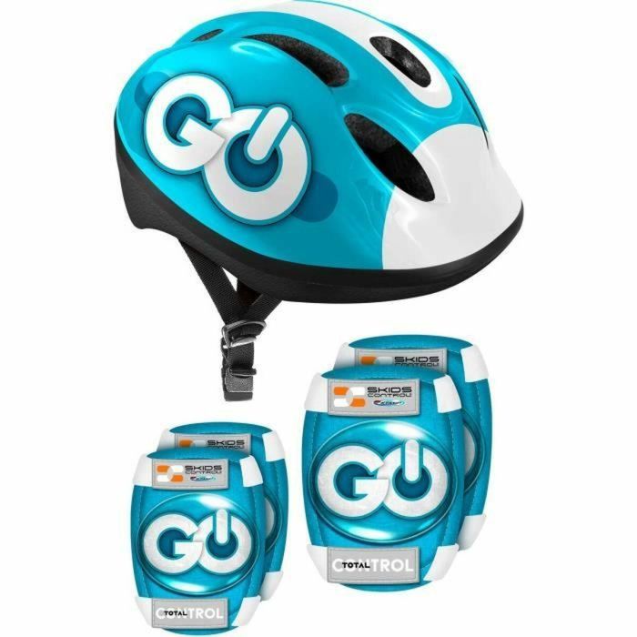 Stamp STA3496271885076 Set de Protecciones para Patines Skids Control - Incluye Casco, Coderas y Rodilleras - Unisex Stamp STA3496271885076 Set de Protecciones para Patines Skids Control - Incluye Casco, Coderas y Rodilleras - Unisex
