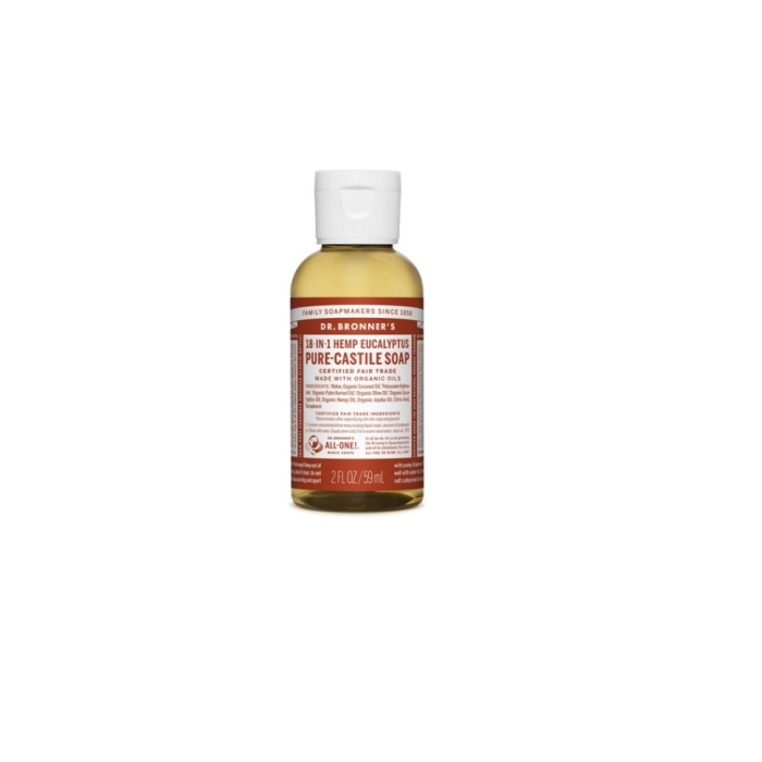 Dr Bronner'S Jábon Líquido Eucalipto 60 mL Dr Bronner'S Jábon Líquido Eucalipto 60 mL