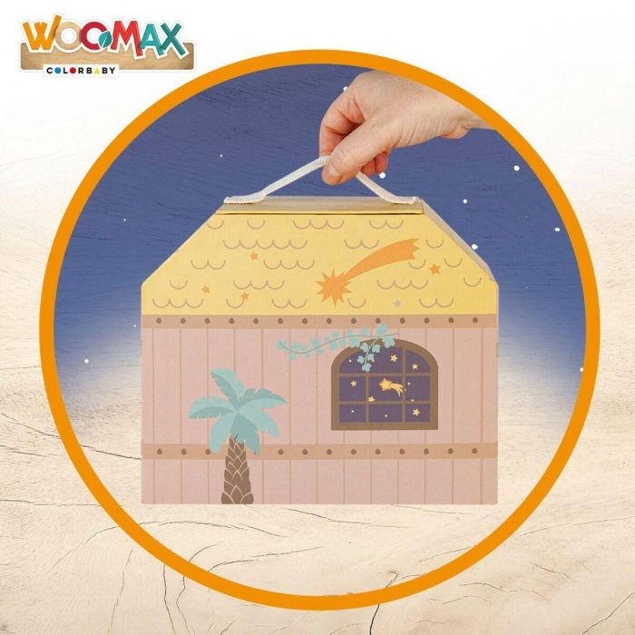 Belén de Navidad Woomax 15 Piezas 24,5 x 20,5 x 24,5 cm (6 Unidades) 3