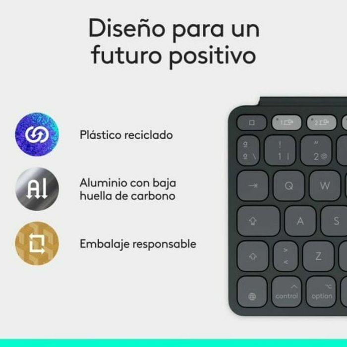 Teclado Bluetooth Logitech 920-013010 Grafito 3