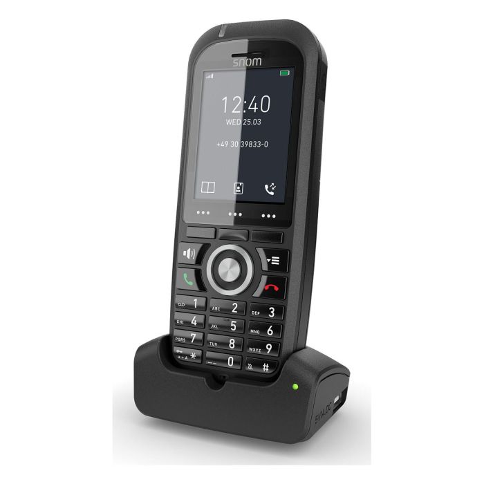 Snom M70 DECT Handset Terminal de teléfono DECT Negro LCD 5,08 cm (2") 240 x 320 Pixeles 262144 colores Ion de litio 1