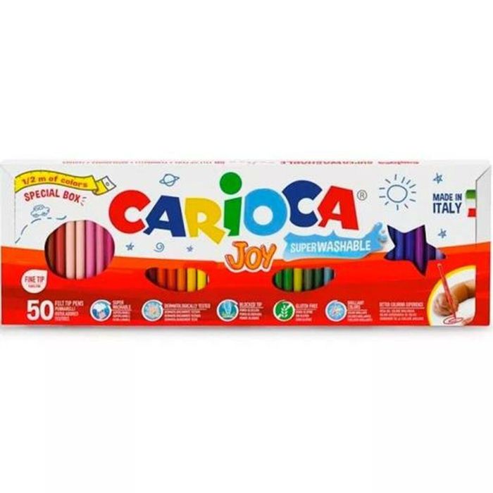 Set de Rotuladores Carioca Joy Multicolor (12 Unidades) 1