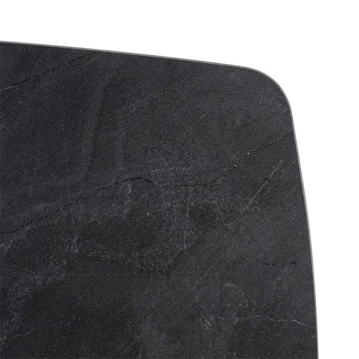 Mesa Centro Negro Piedra Sinterizada 120 X 60 X 42 cm