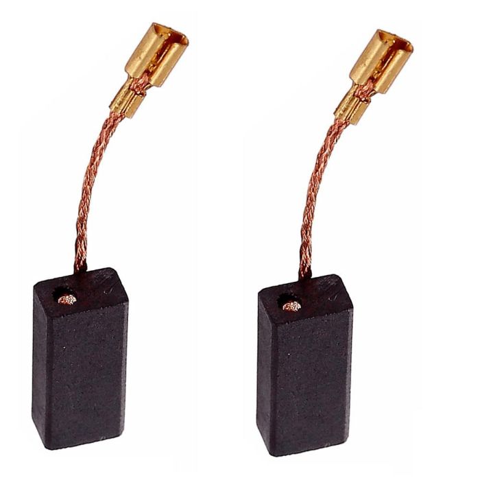 Grafitos Marjal ref. 9144 Escobillas de carbón 5x8x18 mm Tipo 2, 2 unidades, compatibles con máquinas electroportátiles Grafitos Marjal ref. 9144 Escobillas de carbón 5x8x18 mm Tipo 2, 2 unidades, compatibles con máquinas electroportátiles
