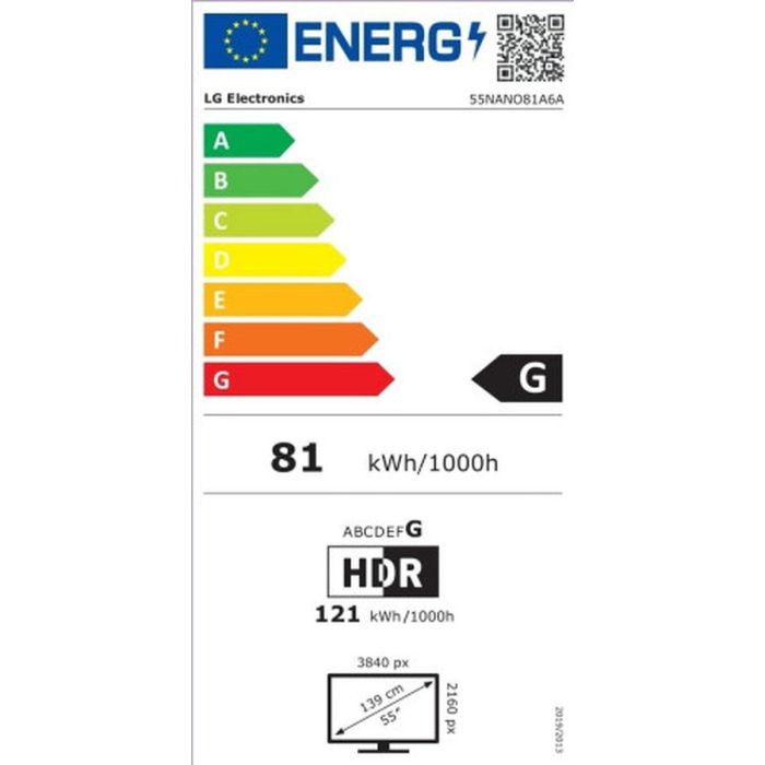 Televisor LG NanoCell 55NANO81A6A 55"/ Ultra HD 4K/ Smart TV/ WiFi 1 Televisor LG NanoCell 55NANO81A6A 55"/ Ultra HD 4K/ Smart TV/ WiFi 1