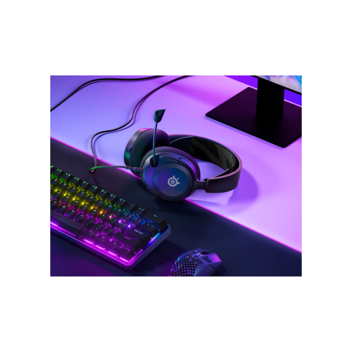 SteelSeries Arctis Nova 1 Auriculares Alambrico Diadema Juego Negro 4