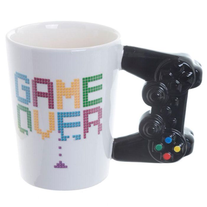 Taza asa 3D Mando Game Over 5 Taza asa 3D Mando Game Over 5