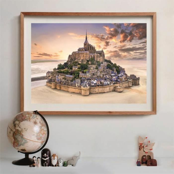 Clementoni CLE8005125317301 Puzle Compacto Mont Saint-Michel 1500 Piezas 3 Clementoni CLE8005125317301 Puzle Compacto Mont Saint-Michel 1500 Piezas 3