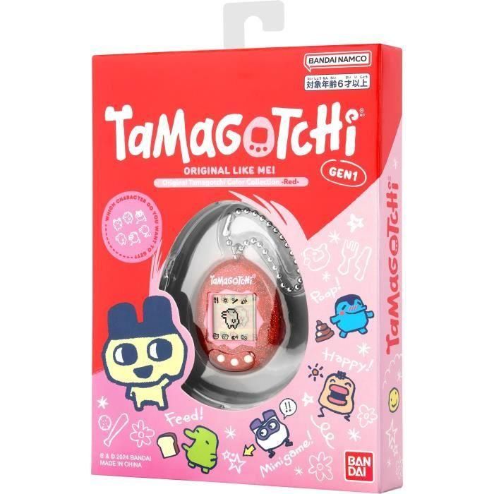 Tamagotchi Original - BANDAI - Colección de colores 46006 - Rojo 4