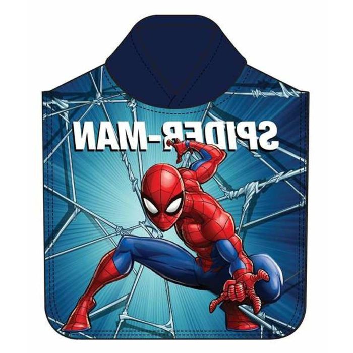 Poncho de algodón spider-man "hero" 50x100cm 1