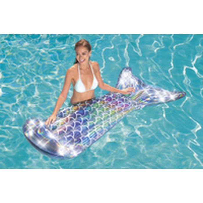 Bestway Colchoneta Hinchable Sirena Iridiscente 193x101 cm Playa y Piscina 43413 7