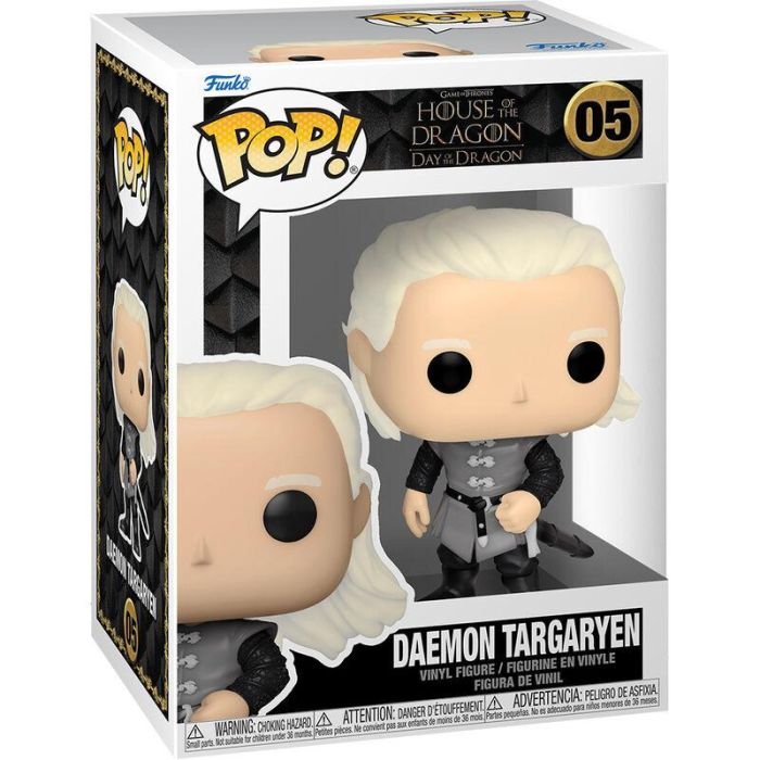 Figura POP Juego de Tronos La Casa del Dragon Daemon Targaryen 2 Figura POP Juego de Tronos La Casa del Dragon Daemon Targaryen 2