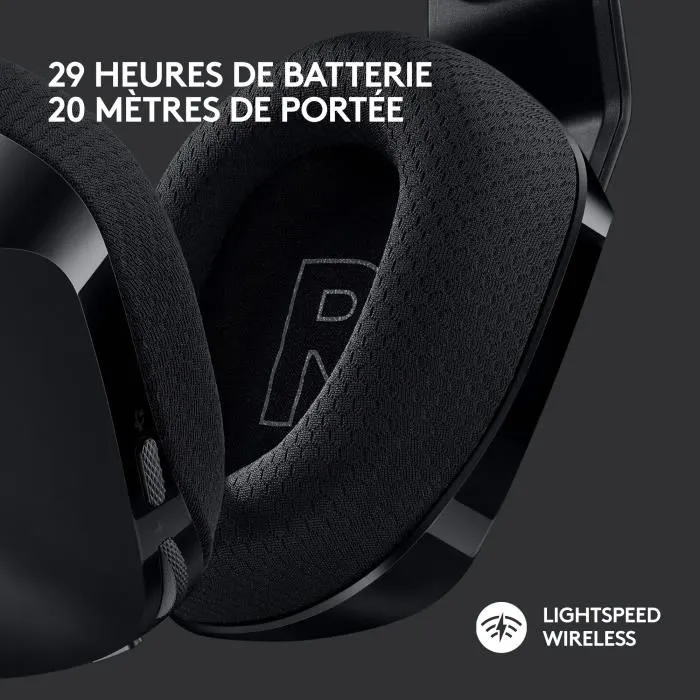 Logitech Auriculares Gaming Inalámbricos G G733 Negro LIGHTSPEED DTS Headphone:X 2.0 Blue VO!CE RGB 2