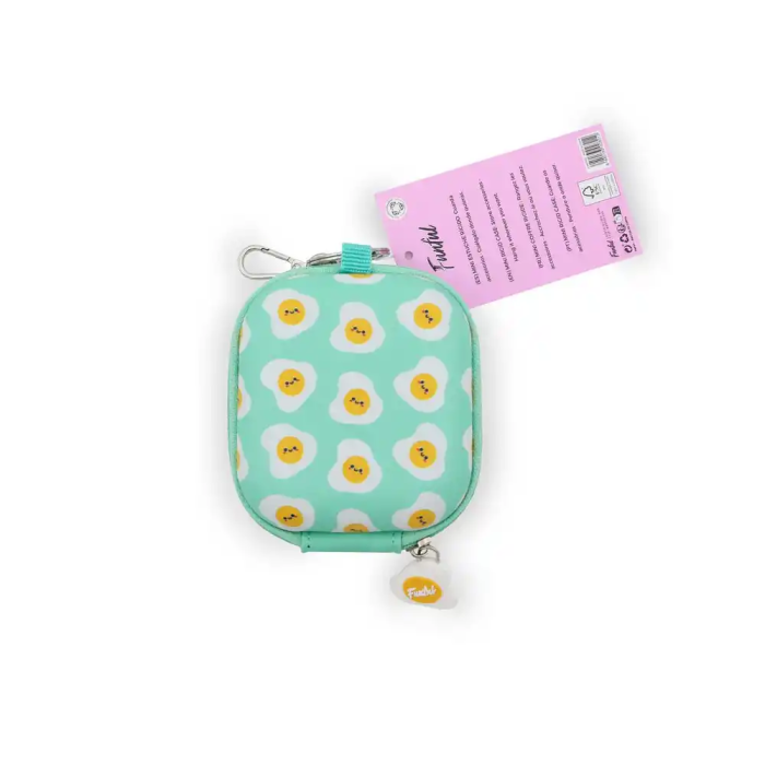 Wondee Mini Estuche Tecnologico para Auriculares y Accesorios Pequeños, Organizador Portatil con Mosqueton 4