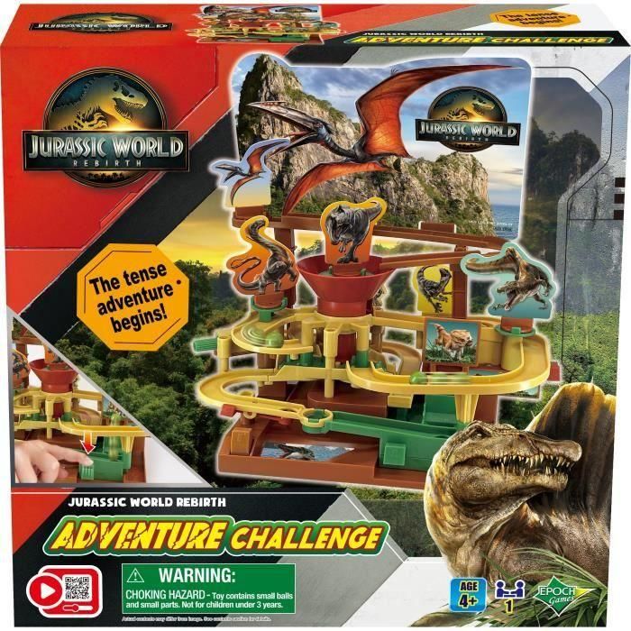 EPOCH EPO5054131075159 Juego de Aventura Jurassic World - Juego de Fiesta para Niños a partir de 4 Años 1