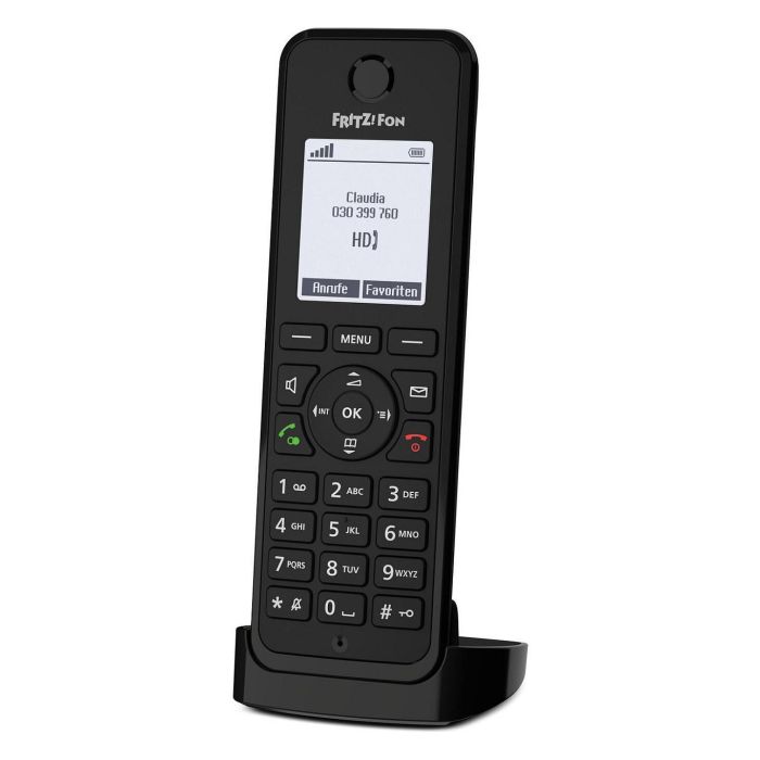 AVM FRITZ!Fon M3 Teléfono Inalámbrico DECT, Identificador de Llamadas, Manos Libres, Negro