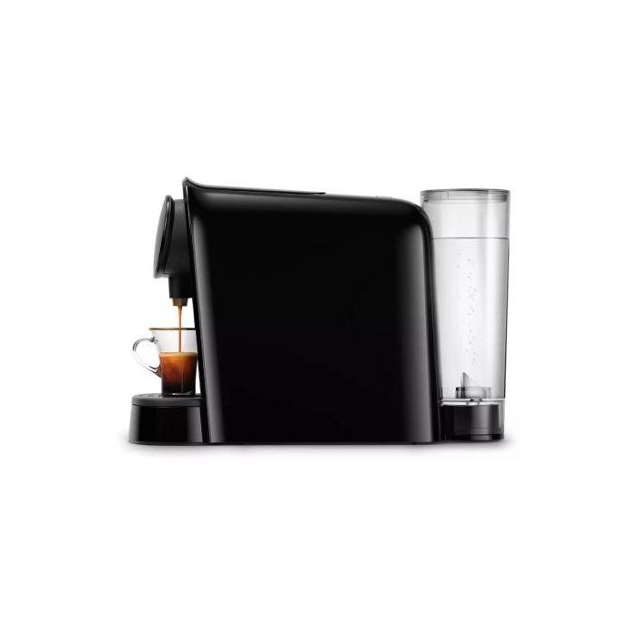 Cafetera de Cápsulas Philips L'Or Barista LM8012/65/ Negro Piano/ Compatible cápsulas Nespresso y L'OR/ Incluye 50 Cápsulas