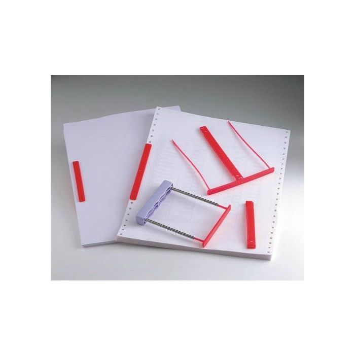 Rexel Capiclass B Encuadernador Clip Azul Claro Caja 50 Unidades Plástico 102x275x140 mm 1