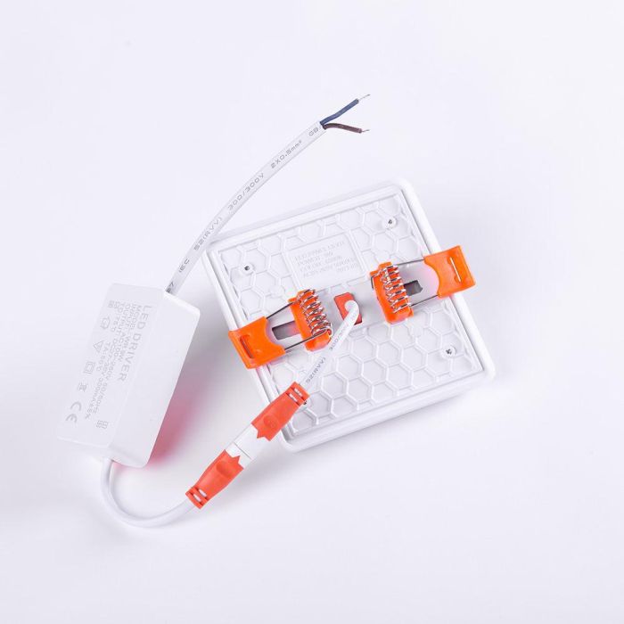 Foco Downlight Empotrable LED 9W 900Lm 6000ºK Rectangular Corte Variable 40.000H  [HO-FWWB-F-9W-CW] 5