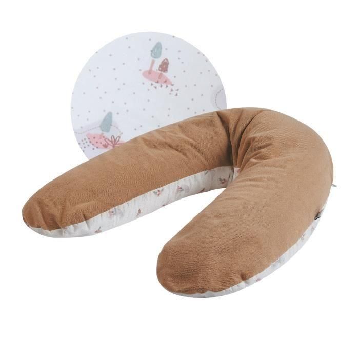 Cojín de maternidad Microfibra de esponja de avellana Tineo 2 Cojín de maternidad Microfibra de esponja de avellana Tineo 2