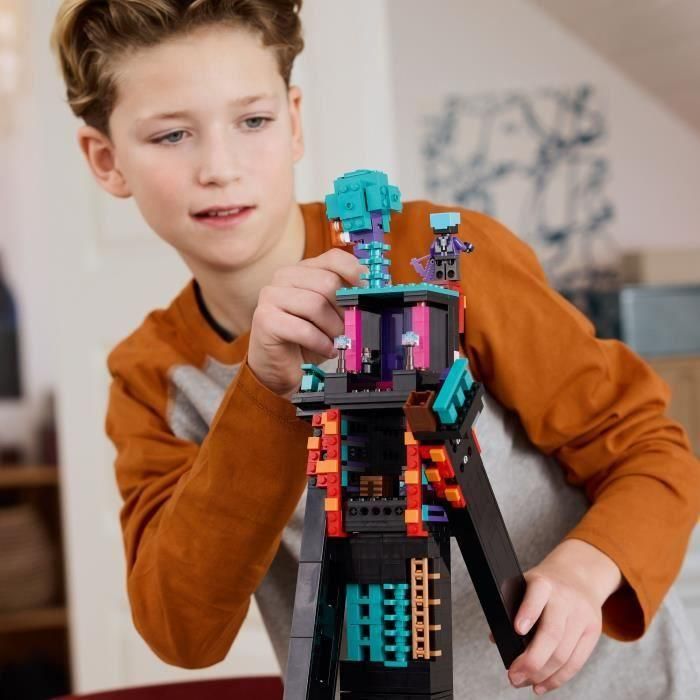 LEGO Minecraft 21279 Torre del Enderman - Set de construcción para niños de 9 años en adelante 3 LEGO Minecraft 21279 Torre del Enderman - Set de construcción para niños de 9 años en adelante 3