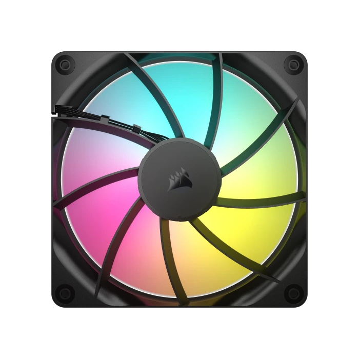 Corsair CO-9050182-WW Ventilador 14 cm ARGB Negro para Carcasa de Ordenador 1 pieza