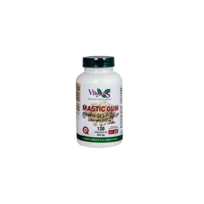 Mastic Gum Resina De Lentisco 120Cap. Mastic Gum Resina De Lentisco 120Cap.