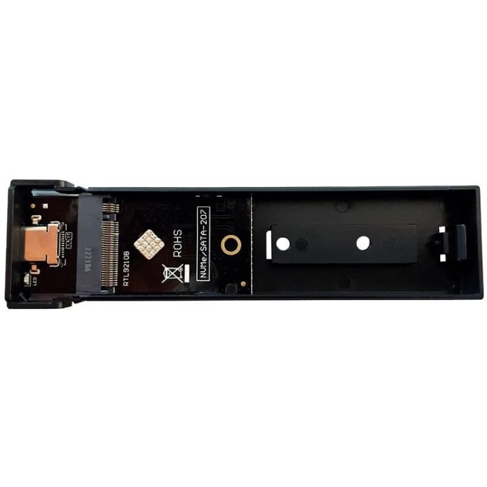 LC-Power LC-M2-C-MULTI-3 Caja Externa SSD M.2 NVMe & SATA USB 3.2 Gen 2 Antracita Aluminio/Plástico 5