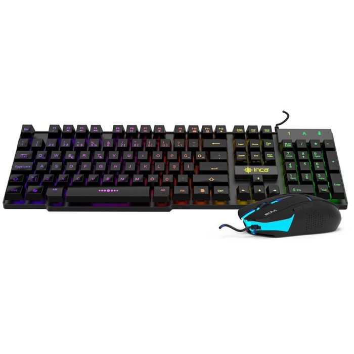 Incase Gaming Tastatur IKG-448 inkl. Maus. RGB. dt. Layout retail 1 Incase Gaming Tastatur IKG-448 inkl. Maus. RGB. dt. Layout retail 1