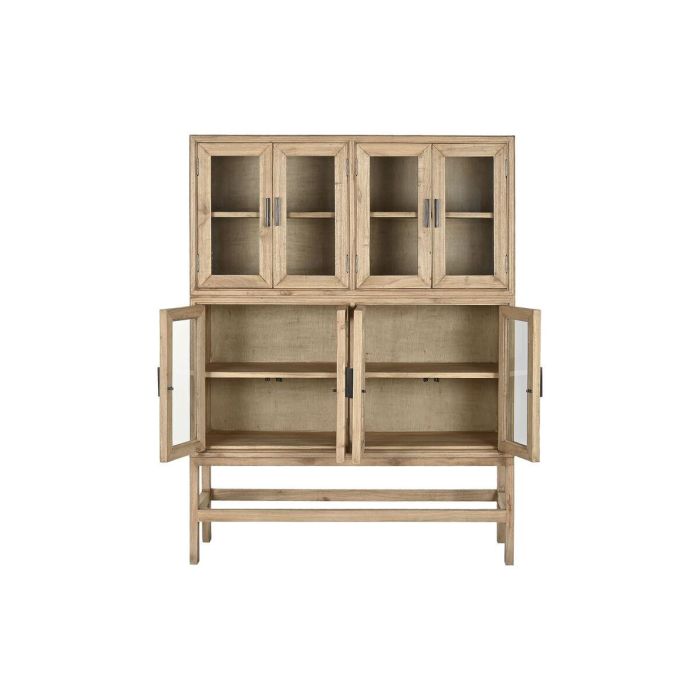 Vitrina Home ESPRIT Cristal madera de mindi 120 X 41 X 160 CM 6