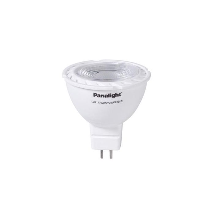 Panasonic-Panalight LDR12V6L27WG52EPL-ECO-4x Lámpara LED Dicroica GU5.3 5W 2700K Pack de 4 1 Panasonic-Panalight LDR12V6L27WG52EPL-ECO-4x Lámpara LED Dicroica GU5.3 5W 2700K Pack de 4 1