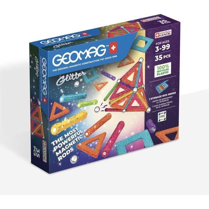 GEOMAG - Purpurina Ecofriendly 35 uds GEOMAG - Purpurina Ecofriendly 35 uds