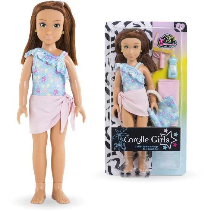 Box Zoé en la playa COROLLE GIRLS - muñeca maniquí - 5 accesorios - 28 cm - A partir de 4 años 5 Box Zoé en la playa COROLLE GIRLS - muñeca maniquí - 5 accesorios - 28 cm - A partir de 4 años 5